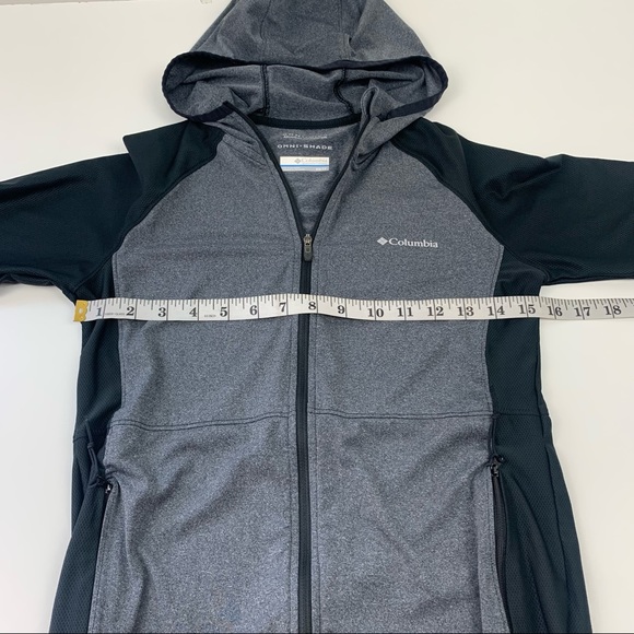 Columbia Full Zip Long Sleeve Shirt Hoodie XS - Picture 8 of 12